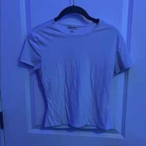 Women’s Crew Neck Short Sleeve Tee in White